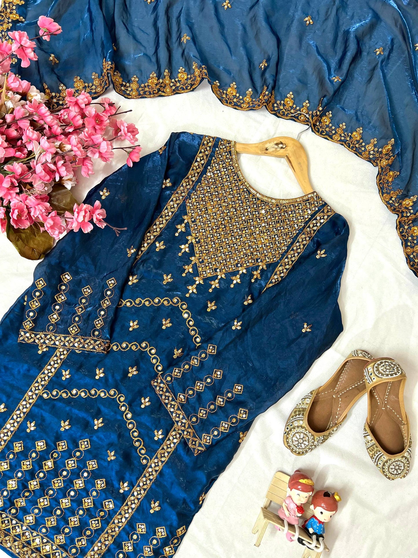 ENHANCE THE BEAUTY OF YOUR WARDROBE WITH THIS NEWLY LAUNCHED KURTI-PLAZZO SET