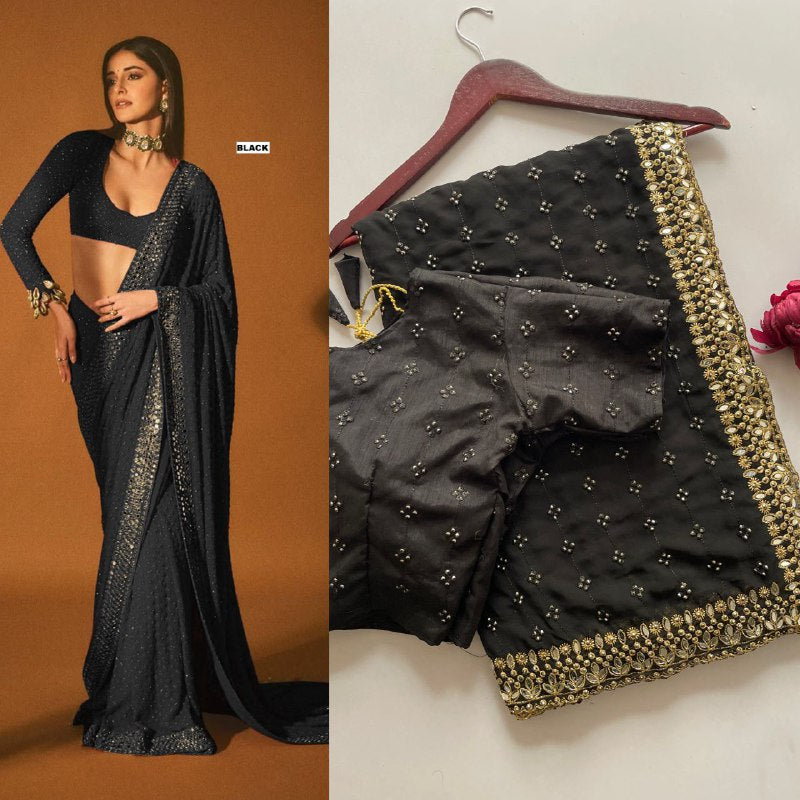 ANANYA PANDEY Bollywood BlockBuster SEQUINS Design Launching