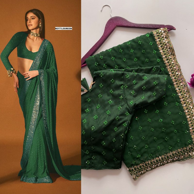 ANANYA PANDEY Bollywood BlockBuster SEQUINS Design Launching