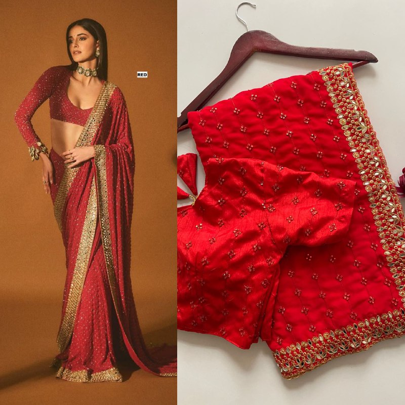 ANANYA PANDEY Bollywood BlockBuster SEQUINS Design Launching