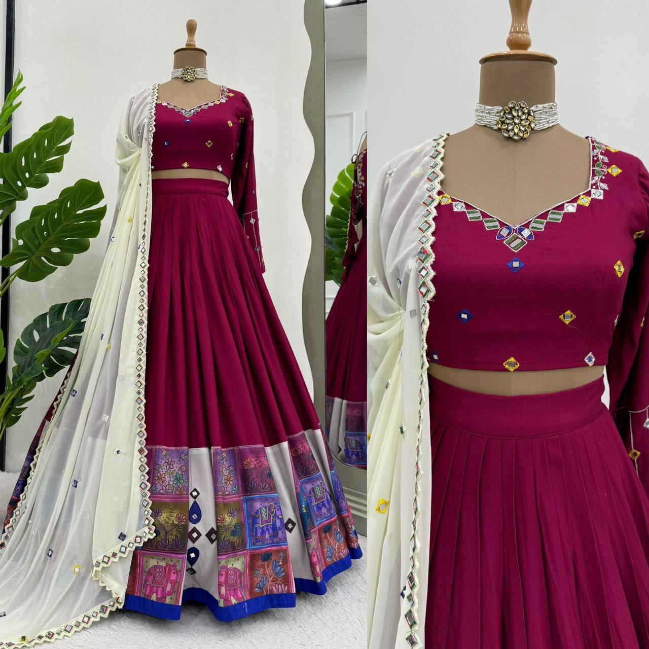 navrati lehenga choli Hevay Boutiq Collection