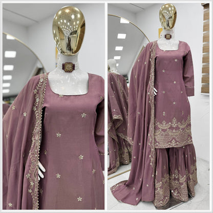 Party Top Sharara & Dupatta Set