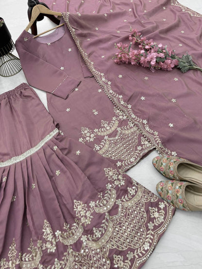 Party Top Sharara & Dupatta Set