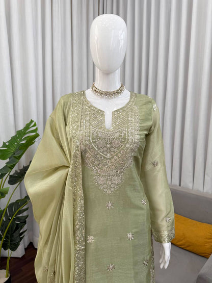 Step into effortless charm with our exclusive 3-piece set – crafted for comfort, stitched with grace.