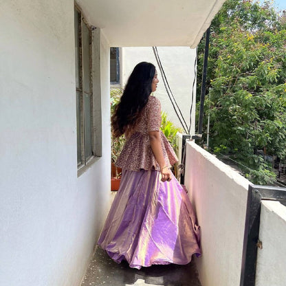 Women’s Ethnic Wear Top Fully Stitched & Lehenga Semi Stitched
