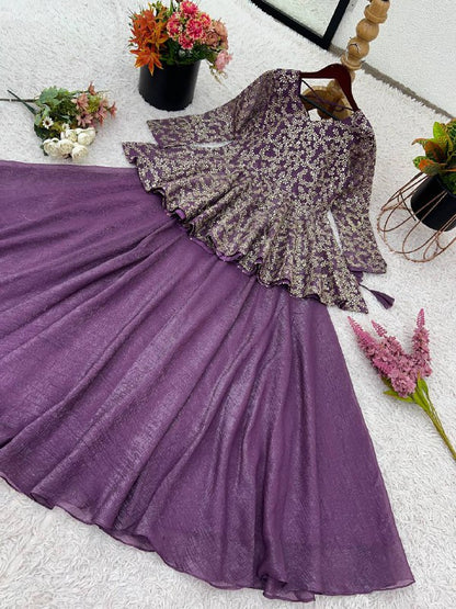 Women’s Ethnic Wear Top Fully Stitched & Lehenga Semi Stitched