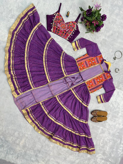 NAVRATRI SPECIAL SHRUG AND BLOUSE
