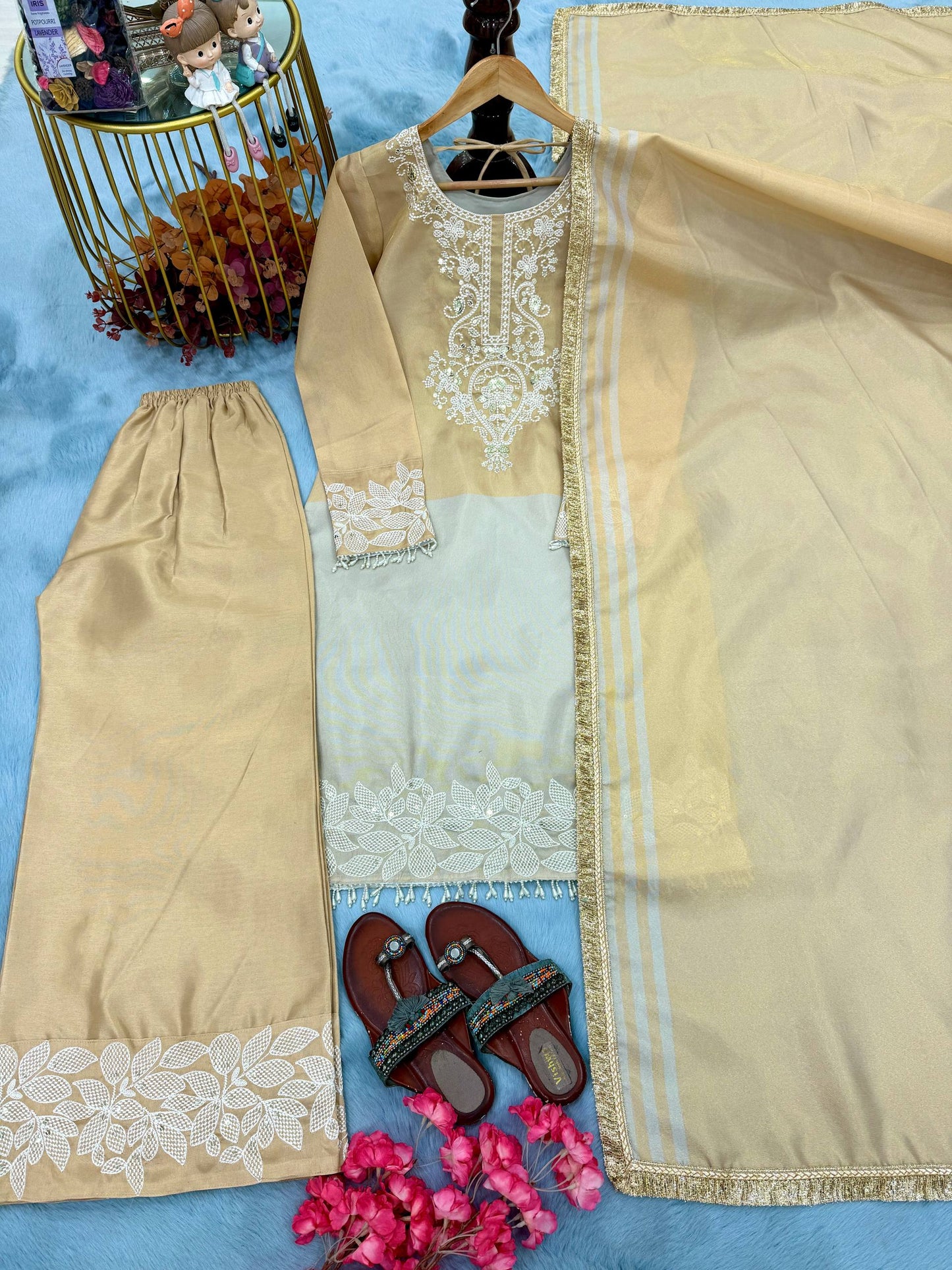 DESIGNER READYMADE TOP PLAZZO COLLECTIONS