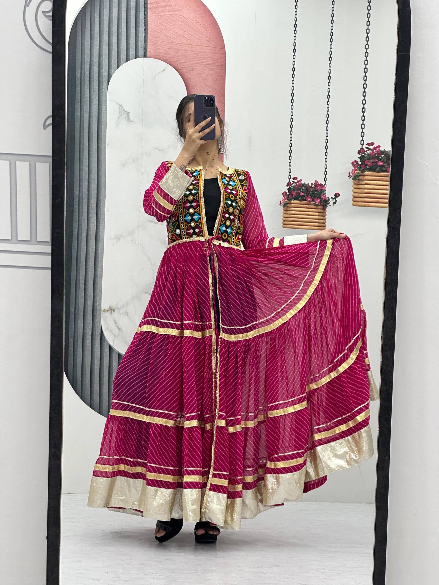 Navratri Special Shrug and Blouse single available wholesale