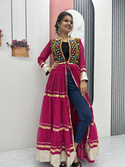 Navratri Special Shrug and Blouse single available wholesale