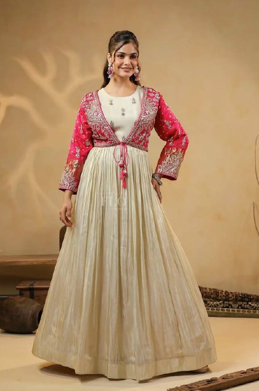 Designer Party Wear Look Collection Heavy Mono Silk      *Work*     : Embroidery Sequins & Codding Work With Bandhni Prints single available wholesale
