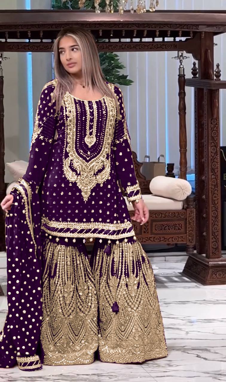 DESIGNER READYMADE TOP PLAZZO & DUPATTA COLLECTIONS