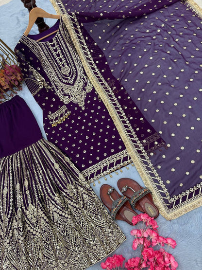 DESIGNER READYMADE TOP PLAZZO & DUPATTA COLLECTIONS
