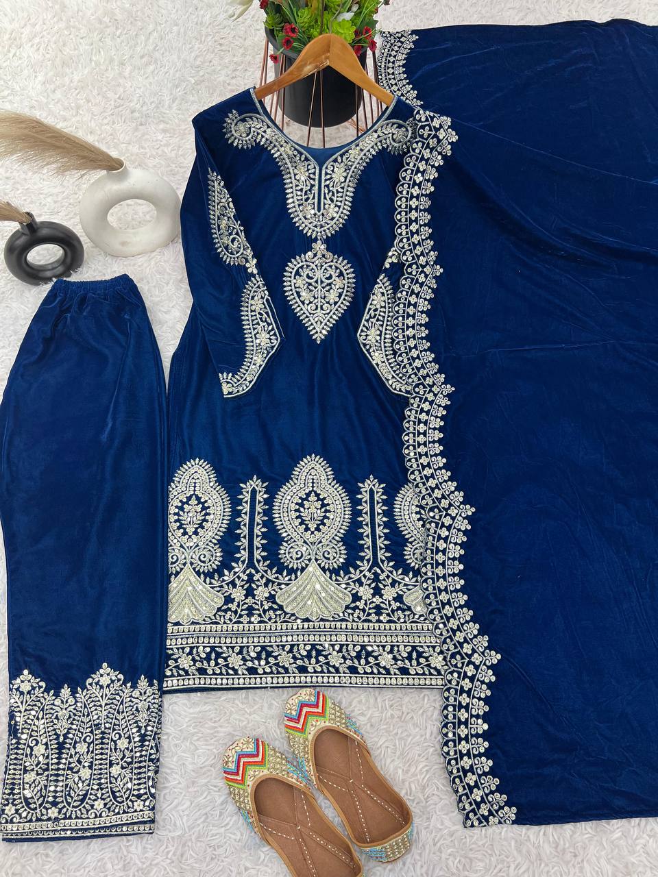 Designer Party Wear Look Top-Dupatta and Fully Stiched Bottom single available wholesale