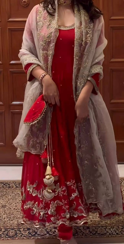 Designer Party Wear Look One Outfit In 4 Different Style Wearing Collection