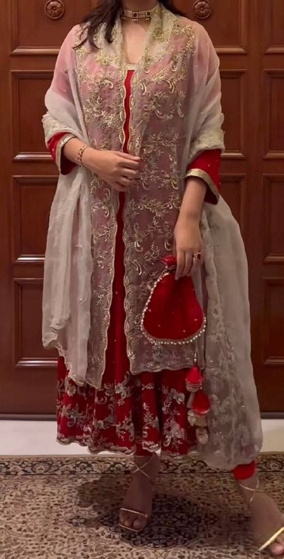 Designer Party Wear Look One Outfit In 4 Different Style Wearing Collection