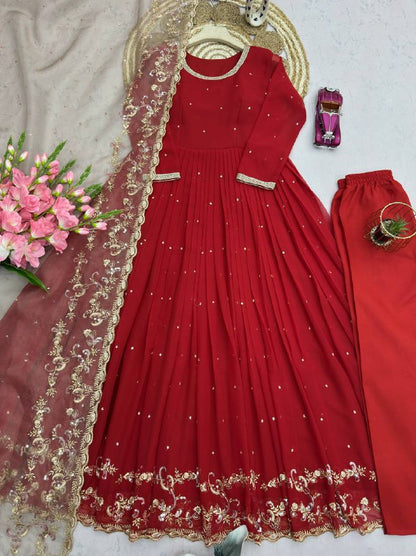Designer Party Wear Look One Outfit In 4 Different Style Wearing Collection