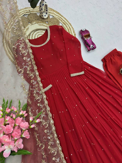 Designer Party Wear Look One Outfit In 4 Different Style Wearing Collection