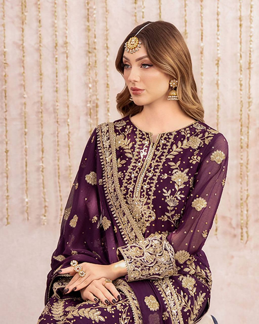 TRENDING KURTA PLAZZO AND DUPATTA SET WITH  BEAUTIFUL SEQUENCE EMBROIDERY WORK single available wholesale