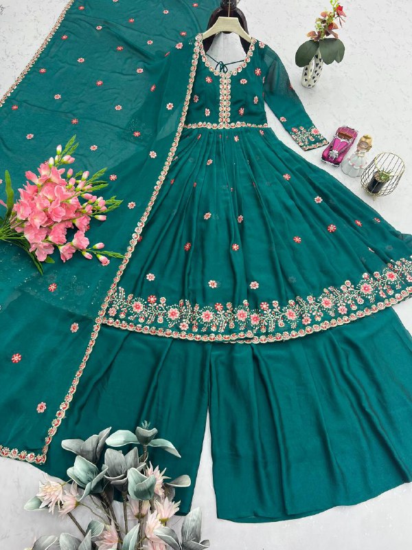 Designer Party Wear Look Collection  single available wholesale