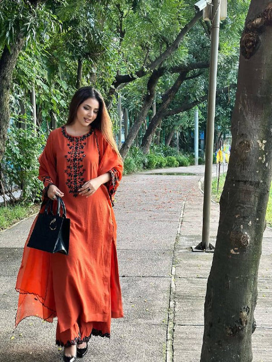 ENHANCE THE BEAUTY OF YOUR WARDROBE WITH THIS NEWLY LAUNCHED KURTI-PLAZZO SET single available wholesale