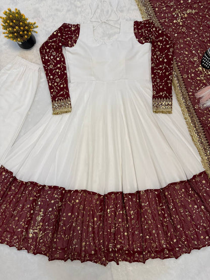 Đěsigner Maxi Anarkali Suit In New Fancy Style