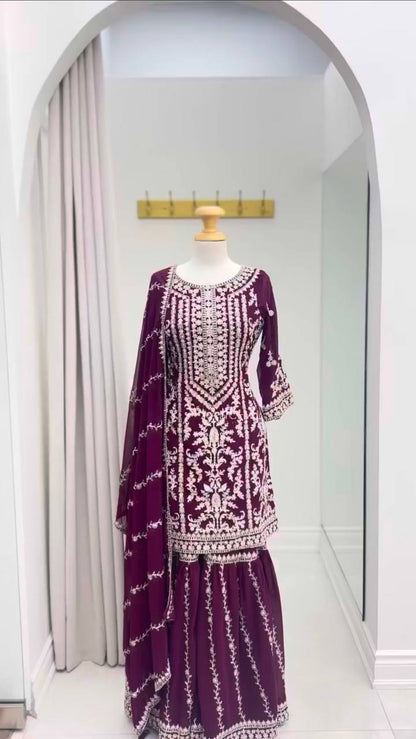 Step into effortless charm with our exclusive 3-piece set – crafted for comfort, stitched with grace.