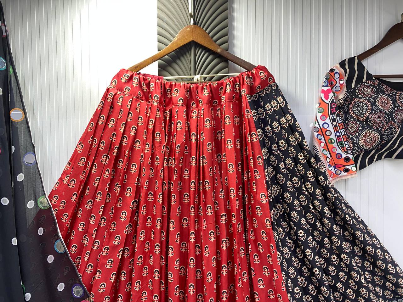 NAVARATRI SEASON OUR EXCLUSIVE FULL STITCHED LEHENGA CHOLI single available wholesale