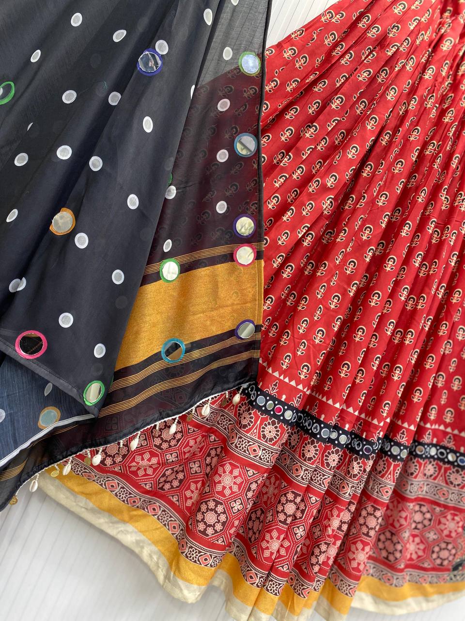 NAVARATRI SEASON OUR EXCLUSIVE FULL STITCHED LEHENGA CHOLI single available wholesale