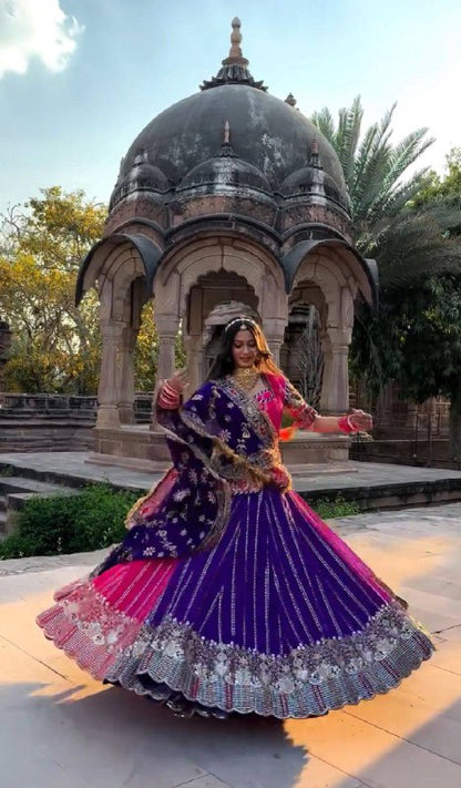 Darbari Poshak  Choli Lehenga single available wholesale