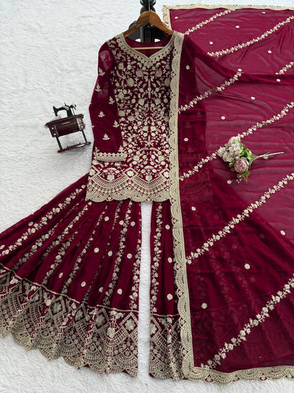 Premium Elegance, One Level Up! 🌟 * ✨ Step into effortless charm with our exclusive 3-piece set – crafted for comfort, stitched with grace.