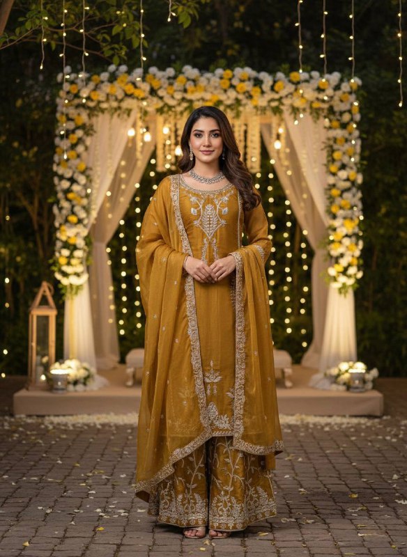 Elegant Ethnic Wear ✨ 🎀 Crafted in Classy Tones with Premium Fabric & Detailing