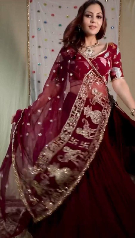 Navratri Special Lehenga Choli with 9 Meter Flair single available wholesale