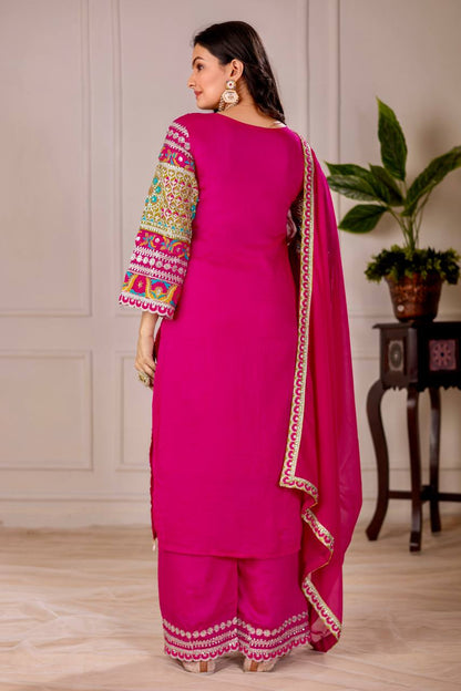pakistani suits  EMBROIDERY SEQUENCES WORK WITH REAL MIRROR pakistani suits