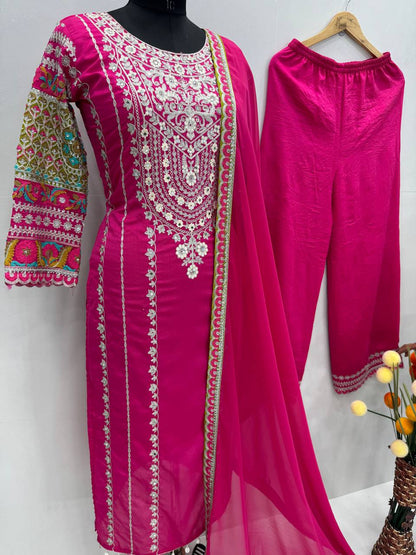 pakistani suits  EMBROIDERY SEQUENCES WORK WITH REAL MIRROR pakistani suits