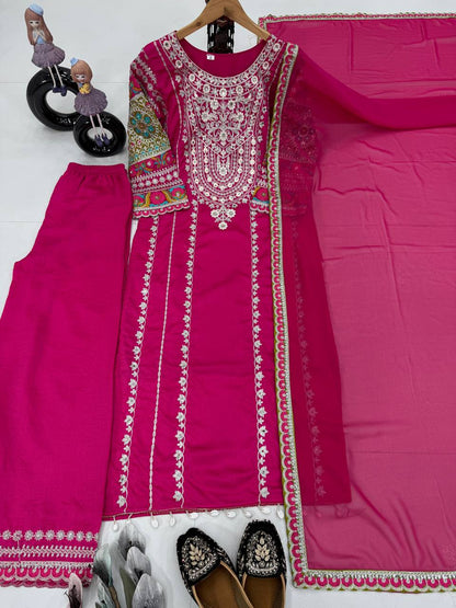 pakistani suits  EMBROIDERY SEQUENCES WORK WITH REAL MIRROR pakistani suits