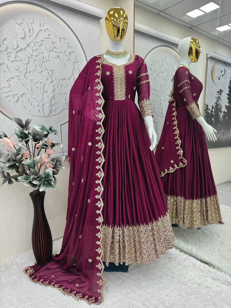 Designer Party Wear Look Collection single available wholesale