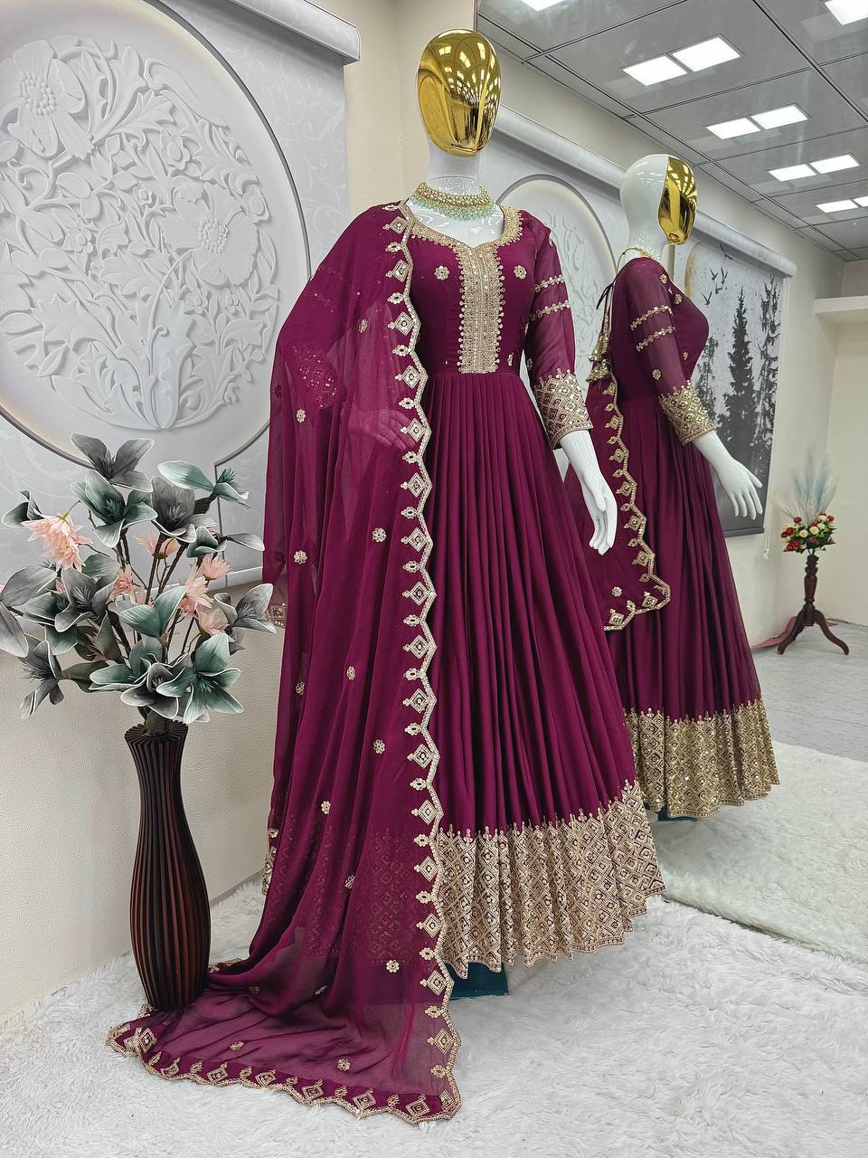 Designer Party Wear Look Collection single available wholesale