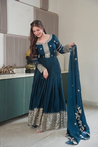 Designer Party Wear Look Collection single available wholesale