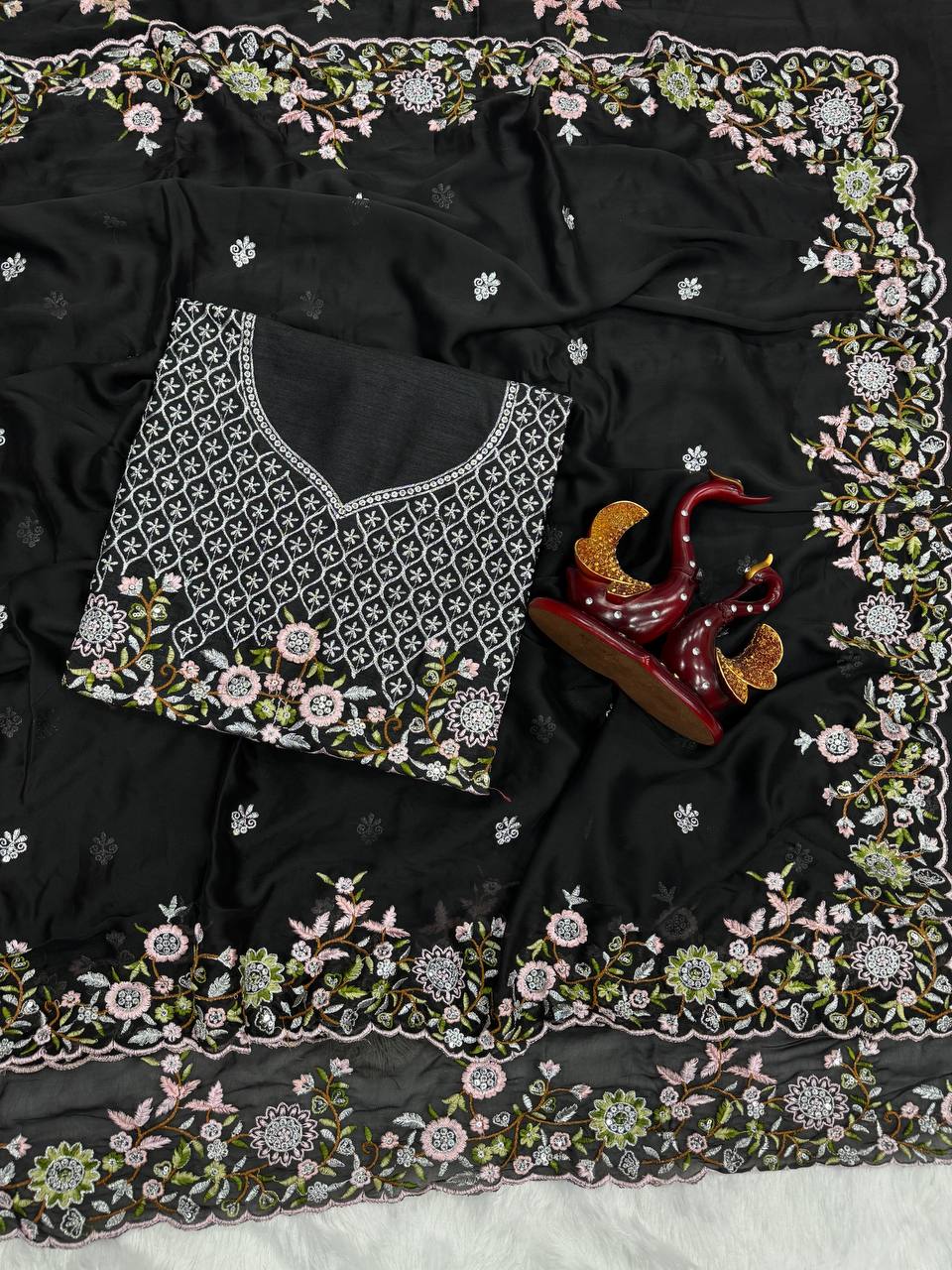 DESIGNER SAREE COLLECTION single available wholesale