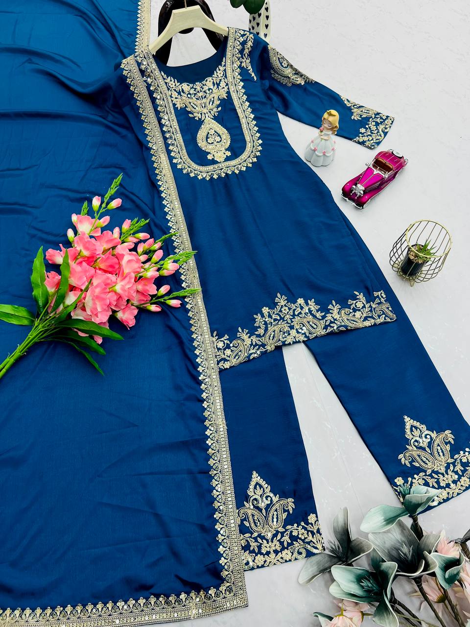 Designer Party Wear Look Collection  single available wholesale