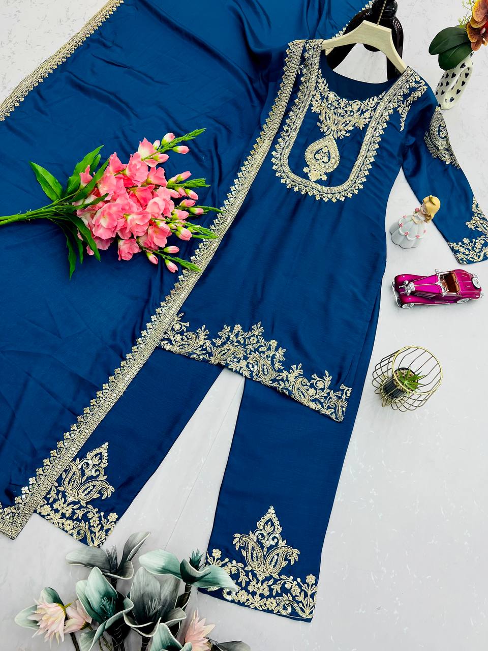 Designer Party Wear Look Collection  single available wholesale