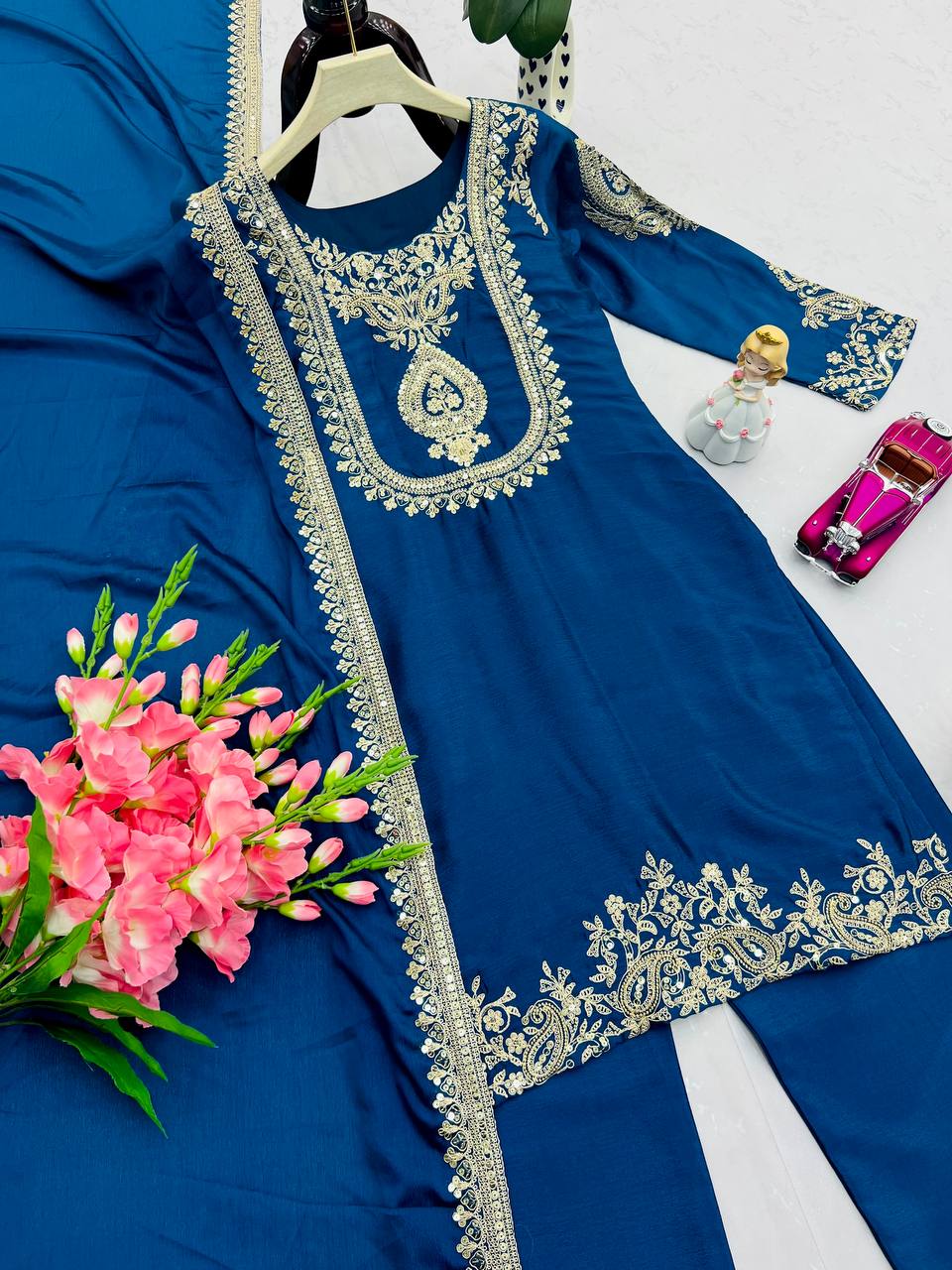 Designer Party Wear Look Collection  single available wholesale