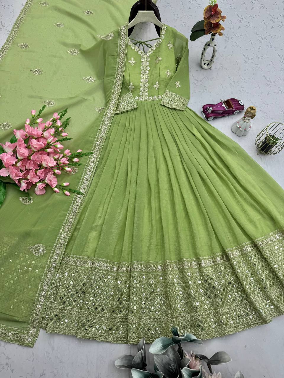Designer Party Wear Look Collection single available wholesale