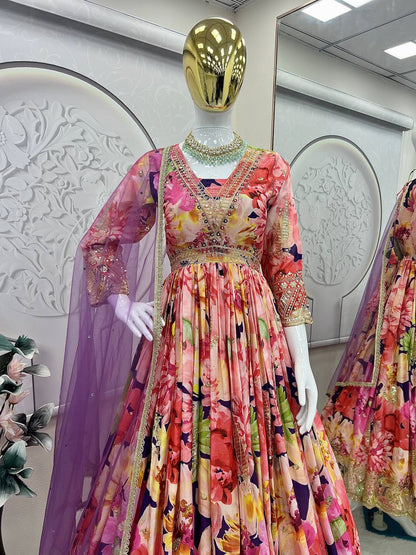 Designer Party Wear Gorgeous Look Collections single available wholesale