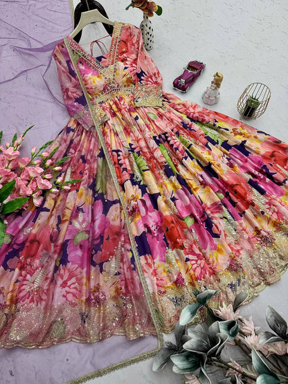 Designer Party Wear Gorgeous Look Collections single available wholesale