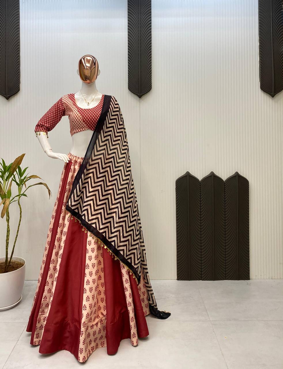 NAVARATRI SEASON OUR EXCLUSIVE FULL STITCHED LEHENGA CHOLI single available wholesale