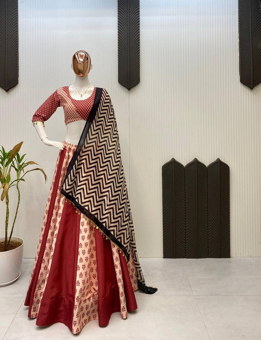 NAVARATRI SEASON OUR EXCLUSIVE FULL STITCHED LEHENGA CHOLI single available wholesale