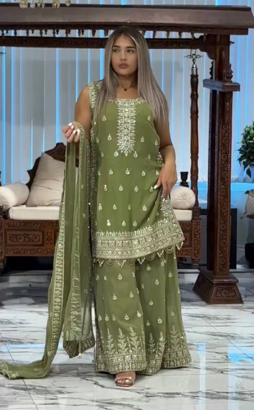DESIGNER READYMADE TOP PLAZZO & DUPATTA COLLECTIONS single available wholesale