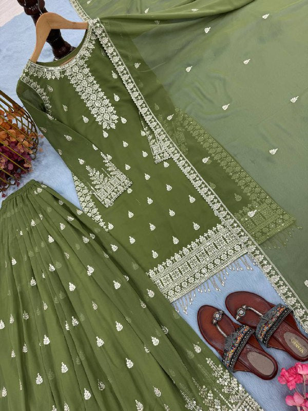 DESIGNER READYMADE TOP PLAZZO & DUPATTA COLLECTIONS single available wholesale